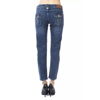Ungaro Fever Women's Light Blue Cotton Jeans & Pant - W36 US thumbnail