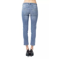 Ungaro Fever Women's Light Blue Cotton Jeans & Pant - W31 US thumbnail