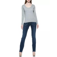 Ungaro Fever Women's Blue Cotton Jeans & Pant - W29 US thumbnail