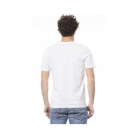 Ungaro Sport Men's Chic White Cotton Crew Neck Tee - 2XL thumbnail