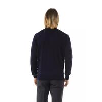 Embroidered Extrafine Wool Merinos Sweater S Men thumbnail