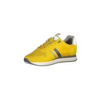 US POLO ASSN Men's Radiant Yellow Sports Sneakers with Contrasting Details - 44 EU thumbnail
