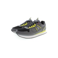 US POLO ASSN Men's Gray Polyester Sneaker - 43 EU thumbnail