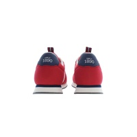 US POLO ASSN Men's Red Polyester Sneaker - 45 EU thumbnail