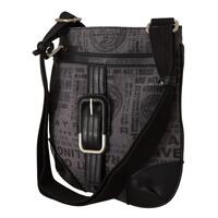 Gray Printed Shoulder Purse Crossbody Bag One Size Women thumbnail