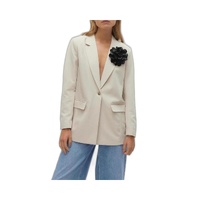Vero Moda Women's Beige Polyester Suits & Blazer - 36 IT thumbnail