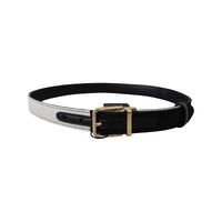 Dolce & Gabbana Women's White Floral Leather Accessory Shoulder Strap - One Size thumbnail