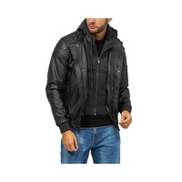 Yes Zee Men's Black Polyethylene Jacket - 2XL thumbnail