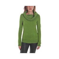 Yes Zee Women's Green Viscose Sweater - XL thumbnail
