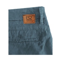 Yes Zee Men's Light Blue Cotton Short - W32 US thumbnail