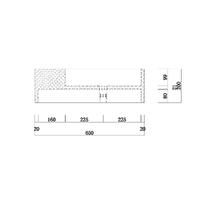 New Concrete Cement Wash Basin Counter Top Matte Black Wall Hung Basin thumbnail