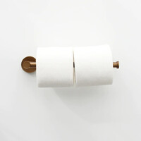2024 Round New Toliet Roll Holder brushed copper hand towel holder thumbnail