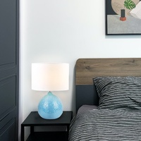 Boden Ceramic Table Lamp - Blue thumbnail