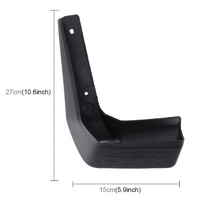 4 Pcs Car Auto Semi-Rigid Pvc Splash Flaps Fender Guard For Honda City 2015-2020 thumbnail