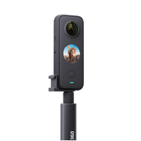 Selfie Stick with Cold Shoe Mount for Insta360 one X2 thumbnail