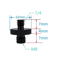 4-Piece A27 To M8 Male Screw Adapters thumbnail