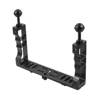 Adjustable Dual Handheld Lamp Arm for Action Cameras thumbnail