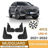 For Changan Uni-K 2021-2022 4Pcs / Set Car Auto Soft Plastic Splash Flaps Fender Guard thumbnail