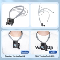 Magnetic Halter Bracket for Action Cameras - Compatible with Gopro Hero11 / Hero9 / Dji Action 3 Standard - Te Hnb 001 thumbnail