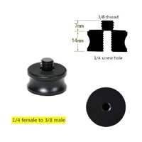 3-Piece Aluminum Alloy Adapter 1 / 4 Female To 3 / 8 Male thumbnail
