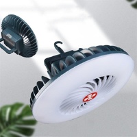 Multi-function Rechargeable Fan Light for Camping and Live Broadcast thumbnail