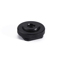 2-Pack Aluminum Hot Shoe Adapter 5 / 8 Male To 1 / 4 Female thumbnail