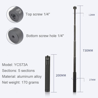 Feiyu G5 / Spg / Wg2 Gimbal Extension Rod for Dji Pocket / Pocket 2 - Stabilizer thumbnail