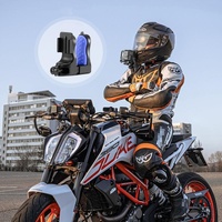 Universal Motorcycle Helmet Mount for Gopro Dji and Sjcam Cameras - Set 1 thumbnail