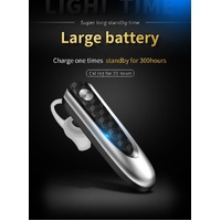 Wireless Bluetooth Earbud for Hands-free Calls and Music - Large Battery - Black thumbnail