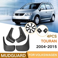 For Volkswagen Touran 2004-2015 4Pcs / Set Car Auto Soft Plastic Splash Flaps Fender Guard thumbnail