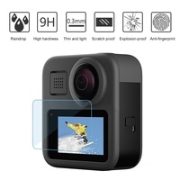 2-pack Tempered Glass Screen Protectors for Gopro Max Lcd Display thumbnail