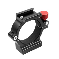 Microphone Mount for Smooth 4 Handle Gimbal Stabilizer - Hot Shoe Adapter Ring thumbnail