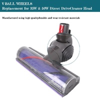 V-ball Wheels for Dyson Vacuum Cleaner Heads thumbnail