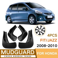 For Honda Fit / Jazz 2008-2010 4Pcs / Set Car Auto Soft Plastic Splash Flaps Fender Guard thumbnail