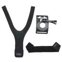 360 Degree Rotation Mount for Gopro Insta360 Dji Action Cameras - 3-in-1 Straps for Hand Wrist Arm Leg thumbnail