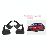 For Bmw X4 M Sports F26 2014-2018 4Pcs / Set Car Auto Soft Plastic Splash Flaps Fender Guard thumbnail