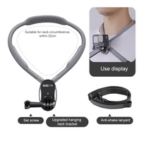 Flexible Neck Mount for Pov Viewing with Strap - With J-Hook Buckle thumbnail