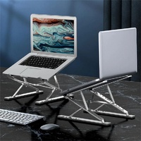 Foldable Aluminum Laptop Stand with Heat Dissipation thumbnail