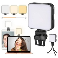 Portable 64-led Video Conference Laptop Light - Clip + Tripod Set thumbnail