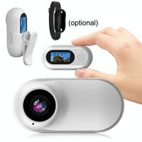 Portable Hd Magnetic Thumb Camera For Outdoor Cycling - Standard - Standard+Pet Silicone Collar thumbnail