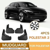 For Polestar 2 4Pcs / Set Car Auto Soft Plastic Splash Flaps Fender Guard thumbnail