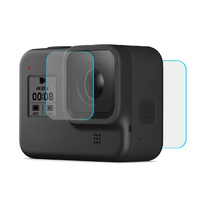 Tempered Glass Film for Gopro Hero8 Lens and Lcd Display thumbnail