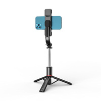 Bluetooth Remote Selfie Stick with Detachable Fill Light and Tripod thumbnail