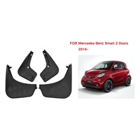 For Mercedes-Benz Smart 2-Door 2016-2021 4Pcs / Set Car Auto Soft Plastic Splash Flaps Fender Guard thumbnail