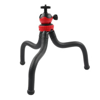 Flexible Mini Octopus Tripod with Phone Clamp for Iphone Galaxy Huawei Gopro thumbnail