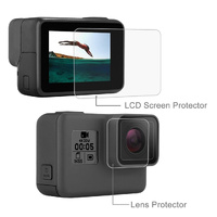 Tempered Glass Screen Protector for Gopro Hero7 / 6 / 5 - Hd Clarity thumbnail