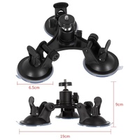 Universal Car Suction Cup Mount for Video Shooting and Phone Clip thumbnail