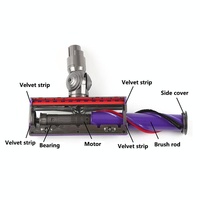 Direct Drive Suction Head for Dyson V8 V10 Vacuum Cleaner - 50w Motor Triangle Design thumbnail