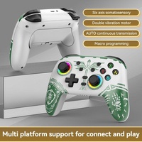 Wireless Gamepad for Nintendo Switch / Pro - Tooth Design - Tbd0603716903 Black thumbnail