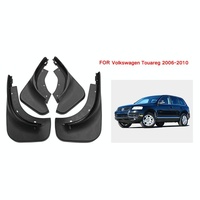 For Volkswagen Touareg 2005-2010 4Pcs / Set Car Auto Soft Plastic Splash Flaps Fender Guard Without Wheel Eyebrow thumbnail